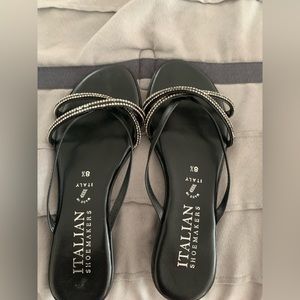 ITALIAN Shoemaker Sandals with BLING